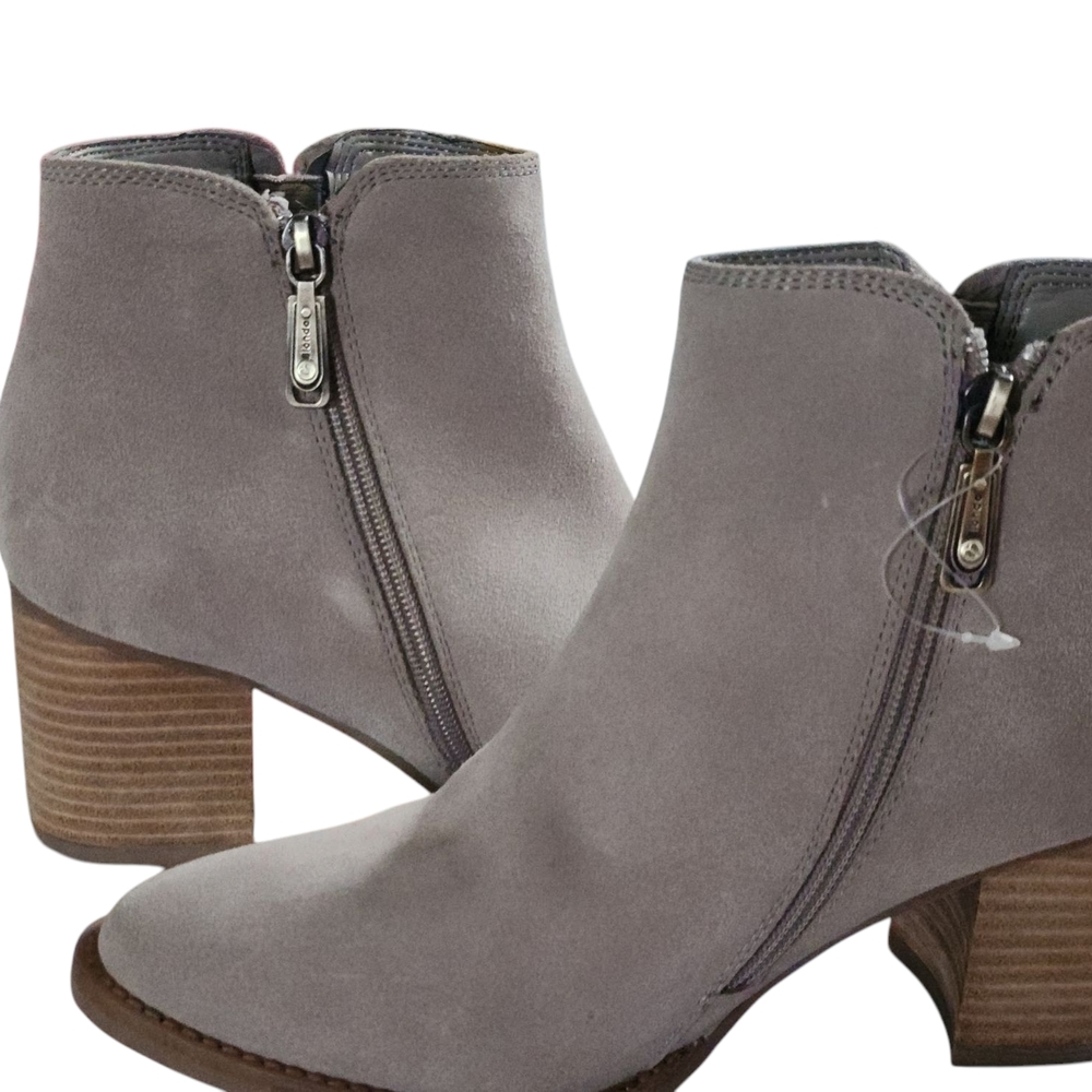 Tan Suede Ankle Boots